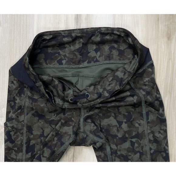 Lululemon Camo Tight sz 4 Ruched Leg Speed Tight 30” Insm Mystic Jungle XS - Picture 12 of 16